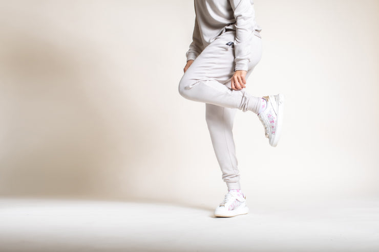 Oyster Bamboo/Modal Joggers